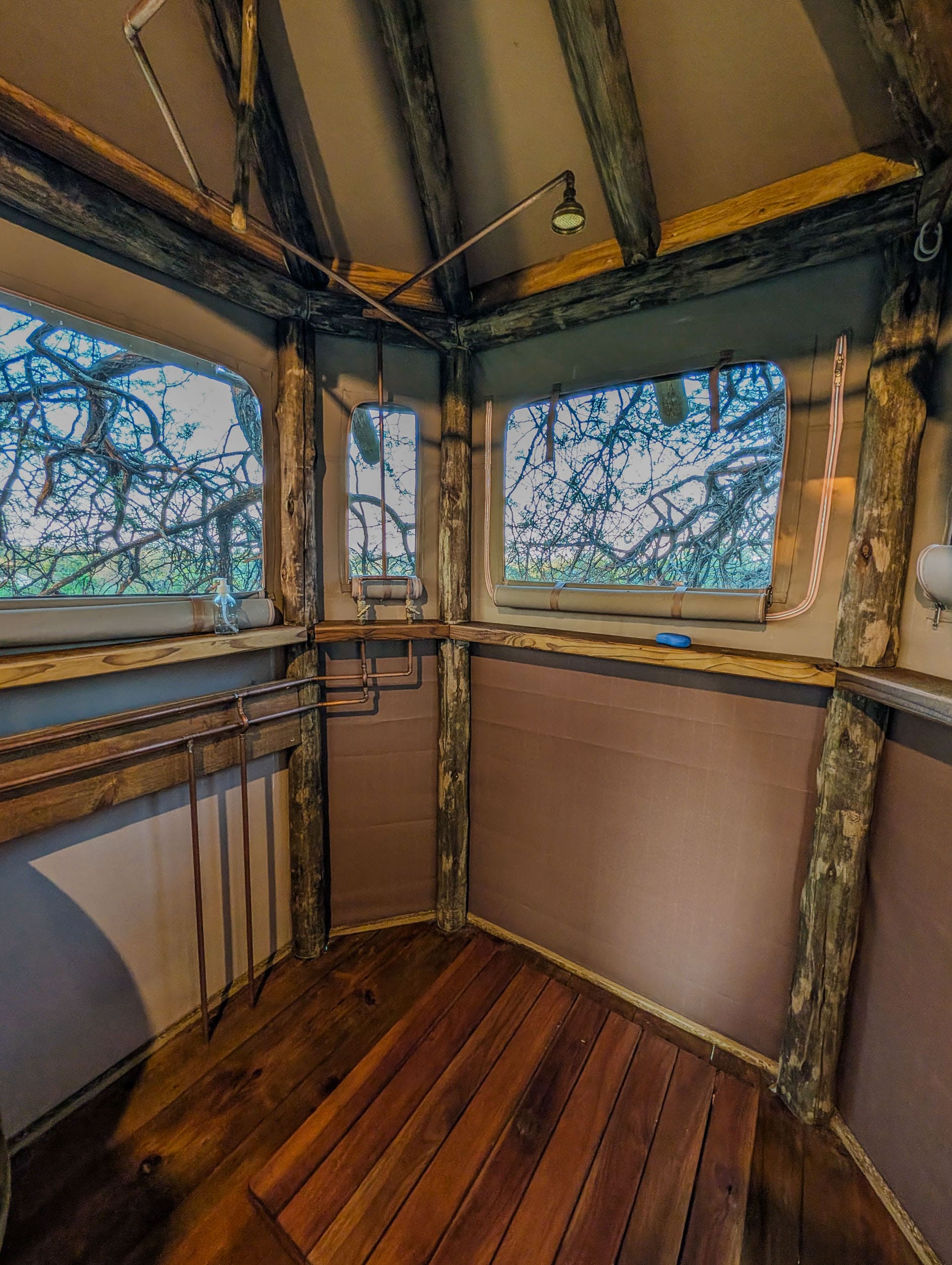 Treehouse bathroom