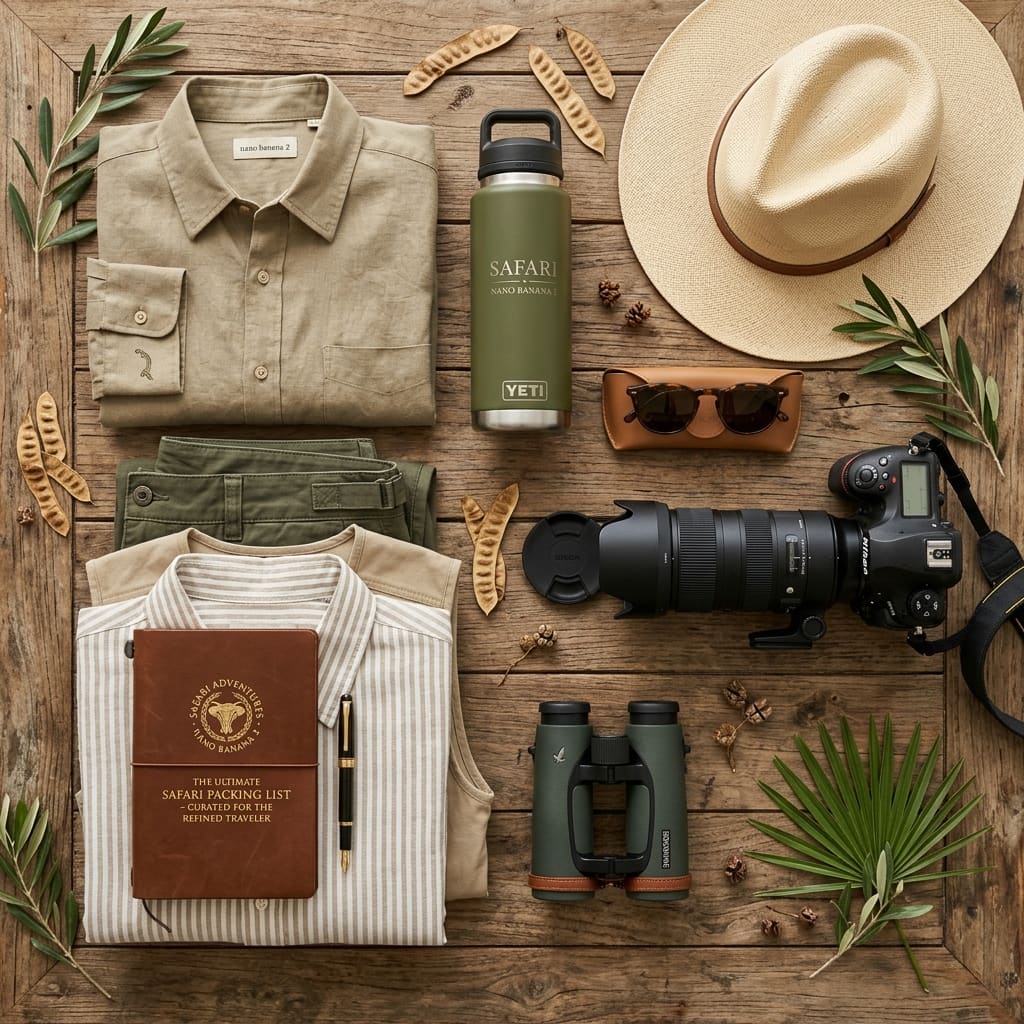Preparation packing checklist